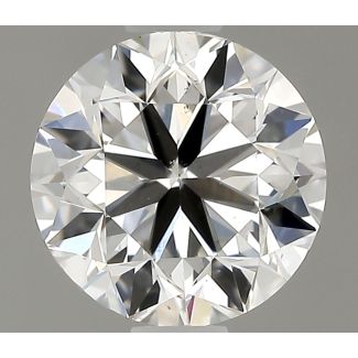 0.9 Carat Round H SI1 VG GD GIA Natural Diamond