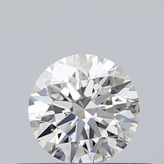 0.34 Carat Round H IF VG EX GIA Natural Diamond