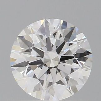 0.54 Carat Round E VVS1 EX GIA Natural Diamond