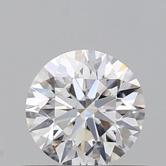 0.52 Carat Round E VS1 EX GIA Natural Diamond