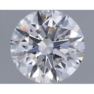 0.45 Carat Round F VS2 EX GIA Natural Diamond