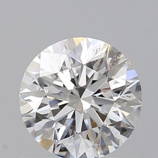 0.7 Carat Round E SI2 EX GIA Natural Diamond