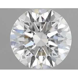 0.23 Carat Round E VVS2 EX GIA Natural Diamond