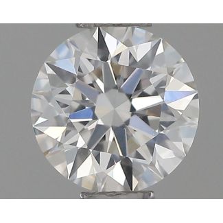 0.40 Carat Round G VS1 EX GIA Natural Diamond