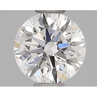 0.42 Carat Round D SI1 EX GIA Natural Diamond