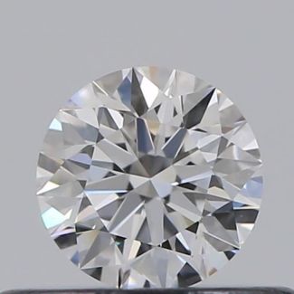 0.31 Carat Round D VVS1 EX GIA Natural Diamond