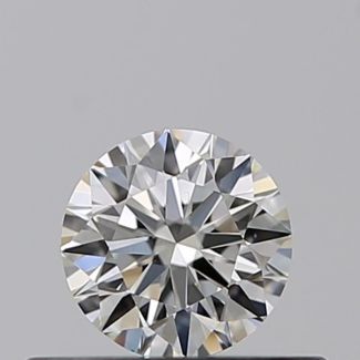 0.30 Carat Round I VVS2 GD EX VG GIA Natural Diamond