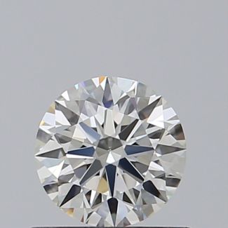 0.5 Carat Round I VS1 EX GIA Natural Diamond