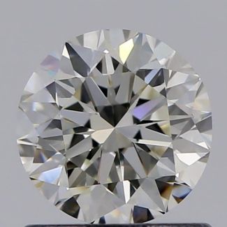 0.80 Carat Round E VVS1 EX GIA Natural Diamond