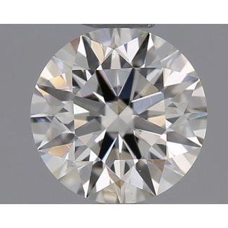 0.5 Carat Round H VS1 EX VG IGI Natural Diamond