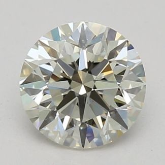 0.50 Carat Round K VS2 VG EX GIA Natural Diamond