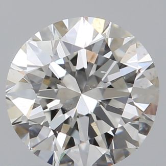 0.5 Carat Round G SI1 EX VG GIA Natural Diamond