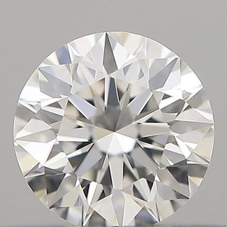 0.31 Carat Round G VVS2 EX GIA Natural Diamond