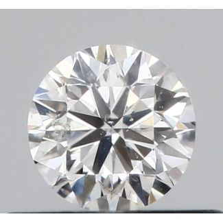 0.30 Carat Round F SI2 VG GD IGI Natural Diamond