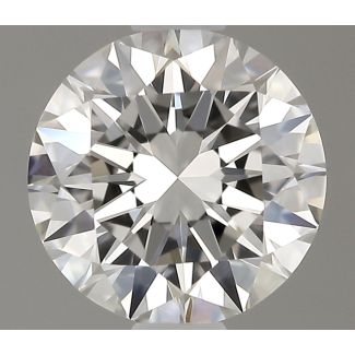 0.56 Carat Round H IF EX GIA Natural Diamond