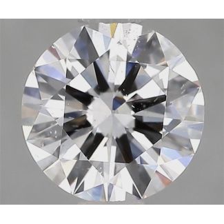 1.00 Carat Round D SI1 EX VG GIA Natural Diamond