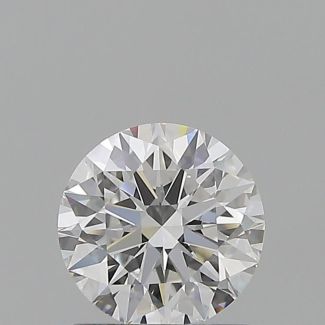 0.91 Carat Round E VVS1 EX GIA Natural Diamond