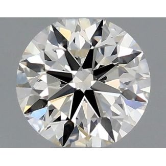 0.3 Carat Round H VS1 VG EX GIA Natural Diamond