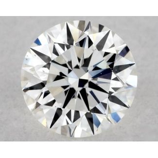 0.37 Carat Round F VS2 EX GIA Natural Diamond