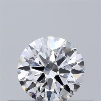 0.30 Carat Round D SI1 EX VG GIA Natural Diamond