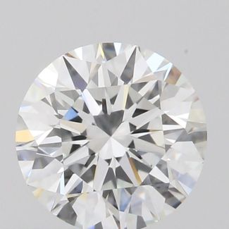 0.56 Carat Round D VS2 EX GIA Natural Diamond