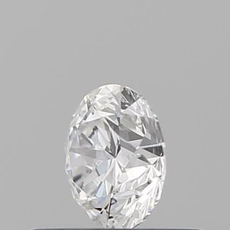 0.35 Carat Round E VVS2 EX GIA Natural Diamond