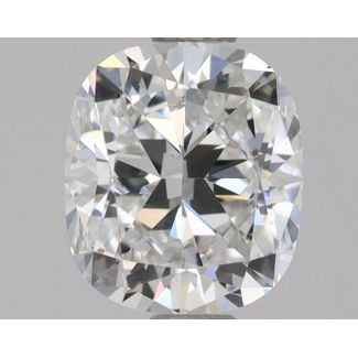 1.02 Carat Cushion Brilliant F VS1 - EX GIA Natural Diamond