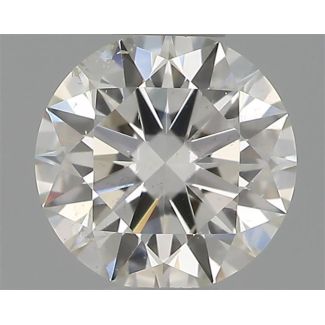 0.31 Carat Round G SI1 EX IGI Natural Diamond