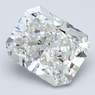 2.0 Carat Radiant H VVS2 - VG GIA Natural Diamond