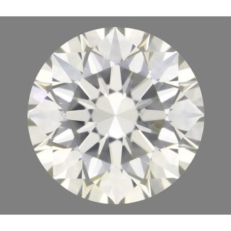 0.50 Carat Round J SI2 EX GIA Natural Diamond