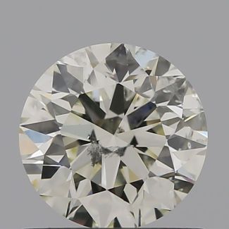 0.71 Carat Round K SI2 VG IGI Natural Diamond