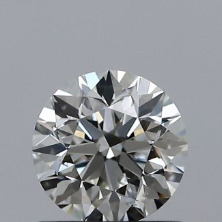 0.70 Carat Round I SI1 VG EX GIA Natural Diamond