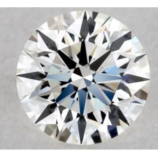 0.43 Carat Round H VVS1 EX GIA Natural Diamond