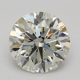 0.50 Carat Round J VVS1 VG GIA Natural Diamond