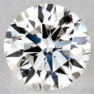 0.23 Carat Round F VVS2 VG EX GIA Natural Diamond