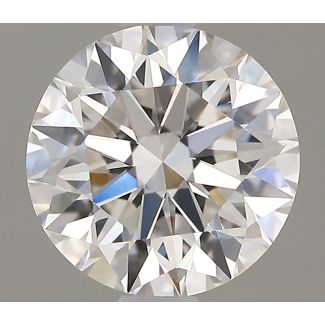 0.77 Carat Round D VVS1 EX GIA Natural Diamond