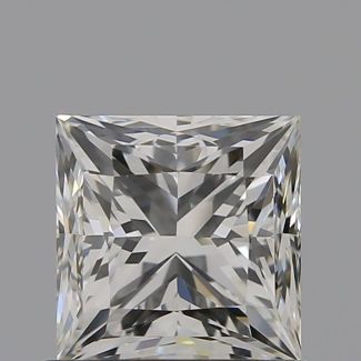 0.91 Carat Princess I IF - EX G GIA Natural Diamond