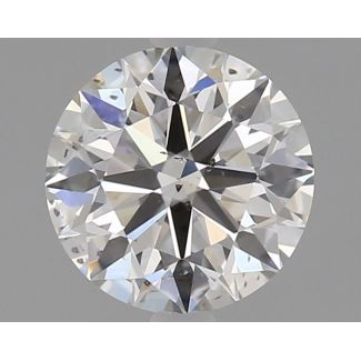 1.03 Carat Round G SI1 EX GIA Natural Diamond