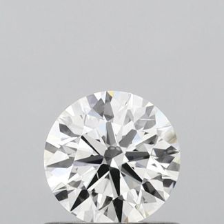 0.6 Carat Round G SI1 EX VG GIA Natural Diamond