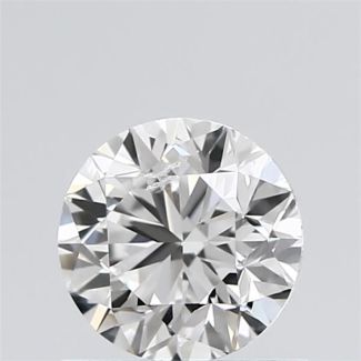 0.9 Carat Round D SI2 VG GIA Natural Diamond