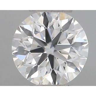 0.40 Carat Round G VS1 VG EX GIA Natural Diamond