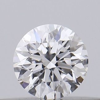 0.21 Carat Round D VS1 EX GIA Natural Diamond