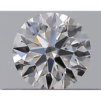 0.35 Carat Round D VVS1 EX GIA Natural Diamond