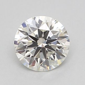 0.3 Carat Round I VVS2 EX GIA Natural Diamond