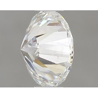 0.52 Carat Round F SI1 EX GIA Natural Diamond