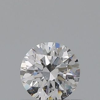 0.35 Carat Round D VS2 EX GIA Natural Diamond