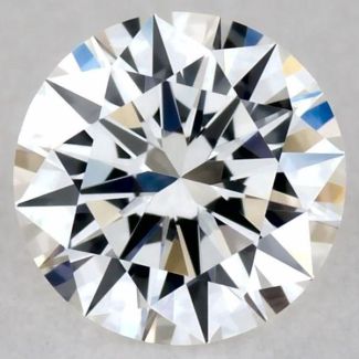 0.23 Carat Round F VVS1 EX GIA Natural Diamond