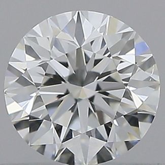 0.58 Carat Round E VS1 EX GIA Natural Diamond