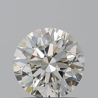 0.9 Carat Round H VVS1 EX IGI Natural Diamond