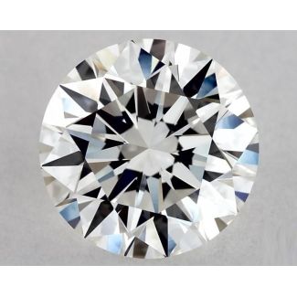 1.7 Carat Round F VVS1 EX GIA Natural Diamond